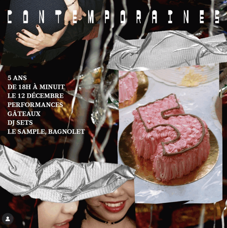 CONTEMPORAINES FETES SES 5 ANS - Contemporaines
