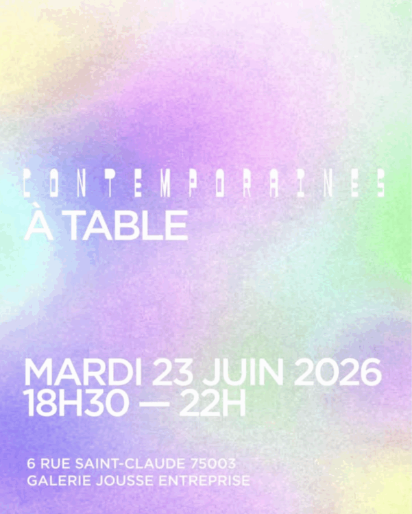 Contemporaines à table 2026 ! - Contemporaines