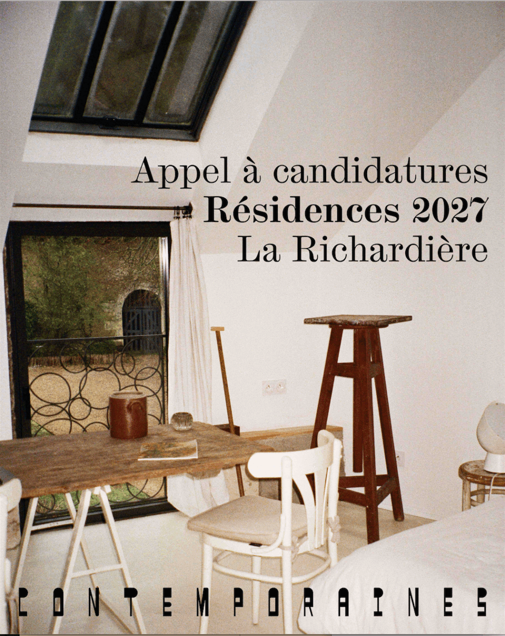 Contemporaines Résidences 2027_ La Richardière - Contemporaines